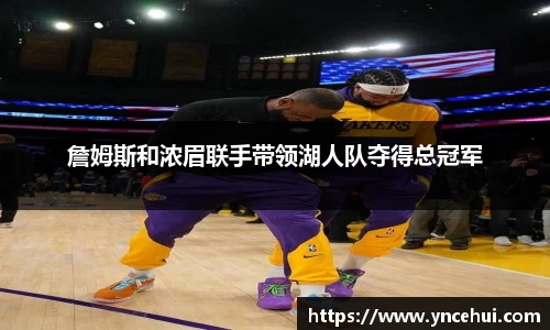 詹姆斯和浓眉联手带领湖人队夺得总冠军