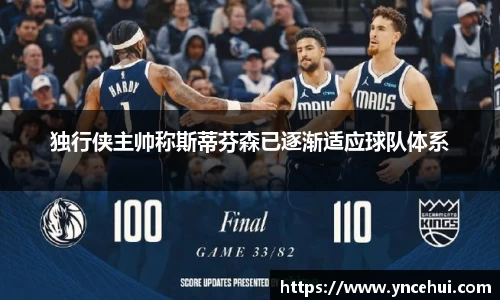 独行侠主帅称斯蒂芬森已逐渐适应球队体系