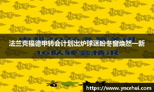 法兰克福德甲转会计划出炉球迷盼冬窗焕然一新